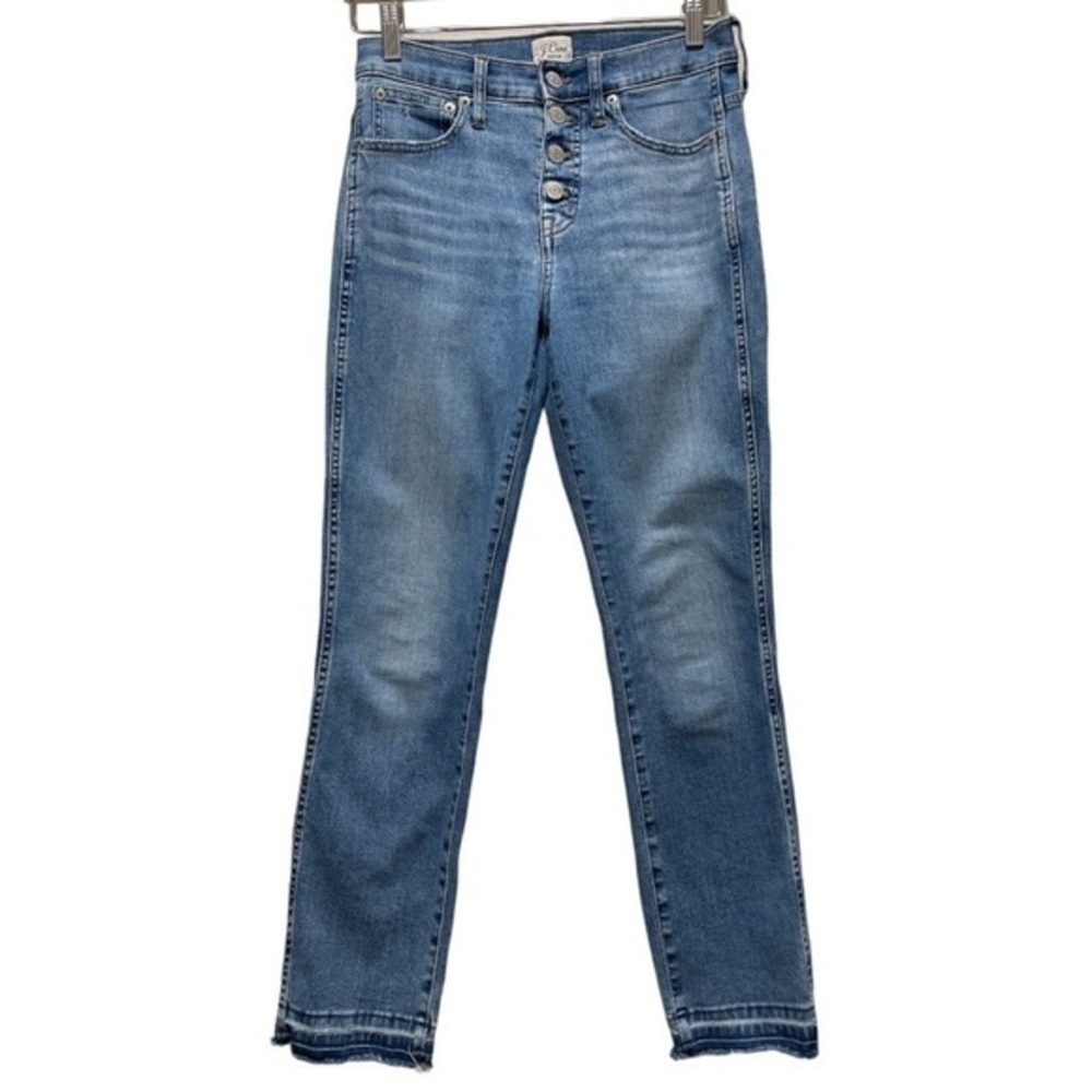 J.CREW Vintage straight eco jean in Sparkling Sea wash size 25
